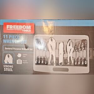 Silver Wrench Set